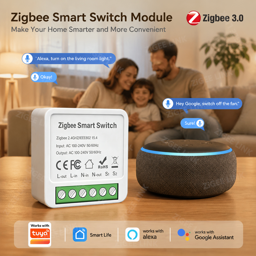 Smart Home Automation Diy - Zigbee3.0 WiFi Mini DIY Smart Breaker