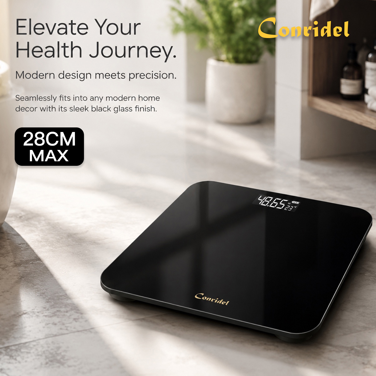 Home Automation Industry - 28CM MAX180kg Weight Loss Weighing Device