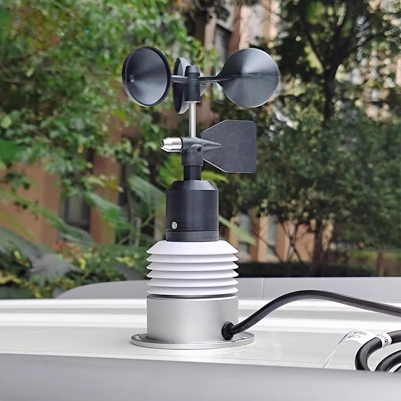 Temperature Humidity Sensor - THPW-NJ 5-in-1 Weather Station Wind Sensor
