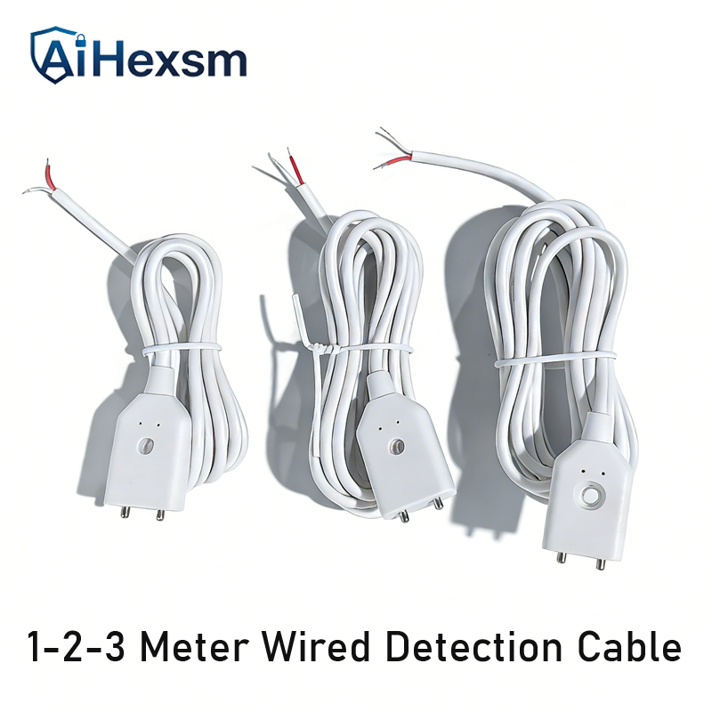 Water Leak Detector Wired - Wholesale 1/2/3 Meter Wired Water Leakage