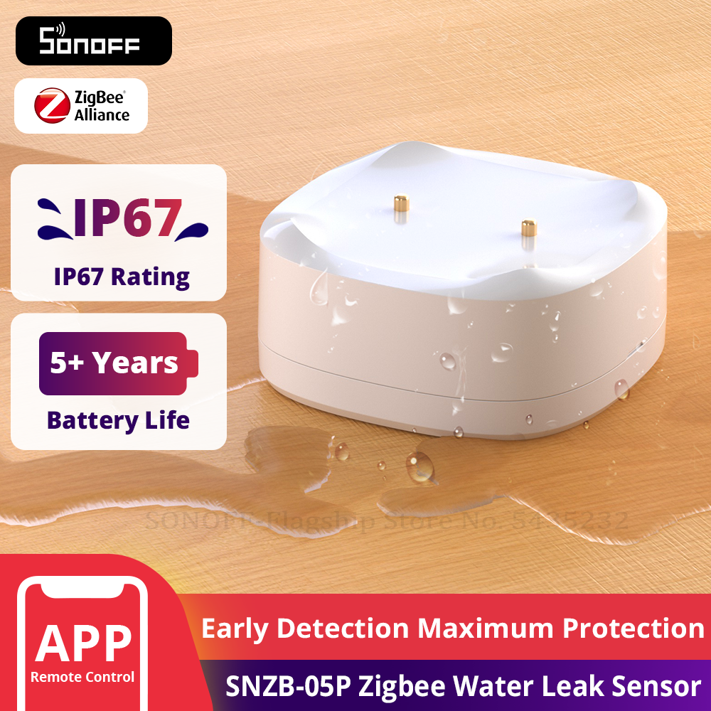 Sonoff Basic Switch - SONOFF SNZB-05P Zigbee 3.0 Water Leak