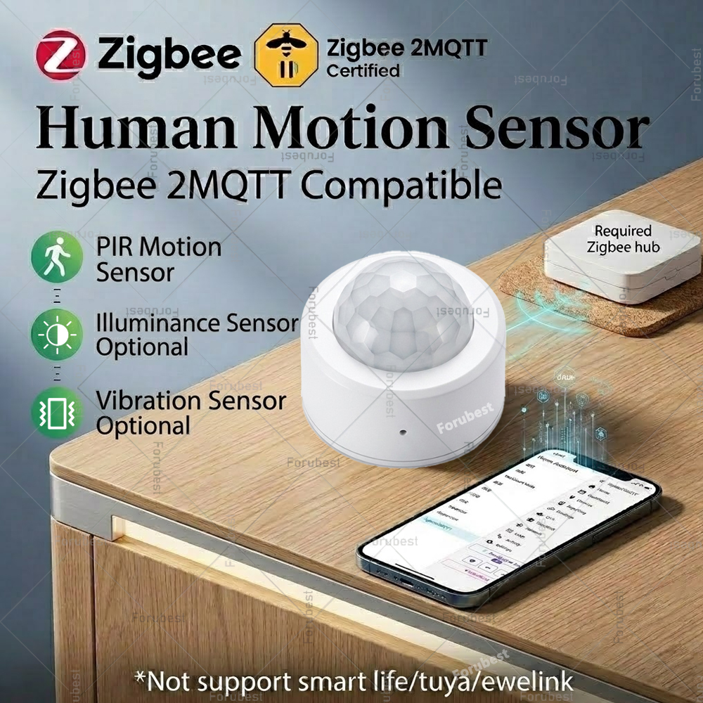 Home Automation Diy - Zigbee 3.0 PIR Motion Sensor Human