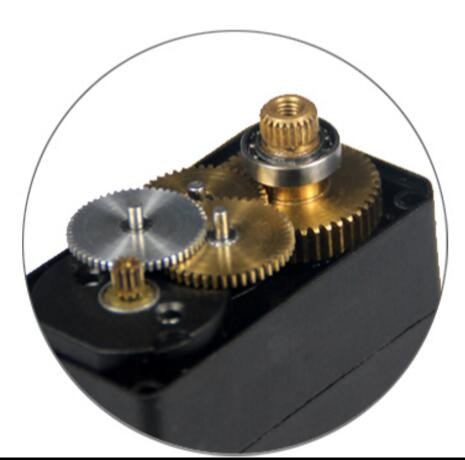 Home Automation Industry - SCS215 7.4V 19KG Dual-shaft Copper Gear