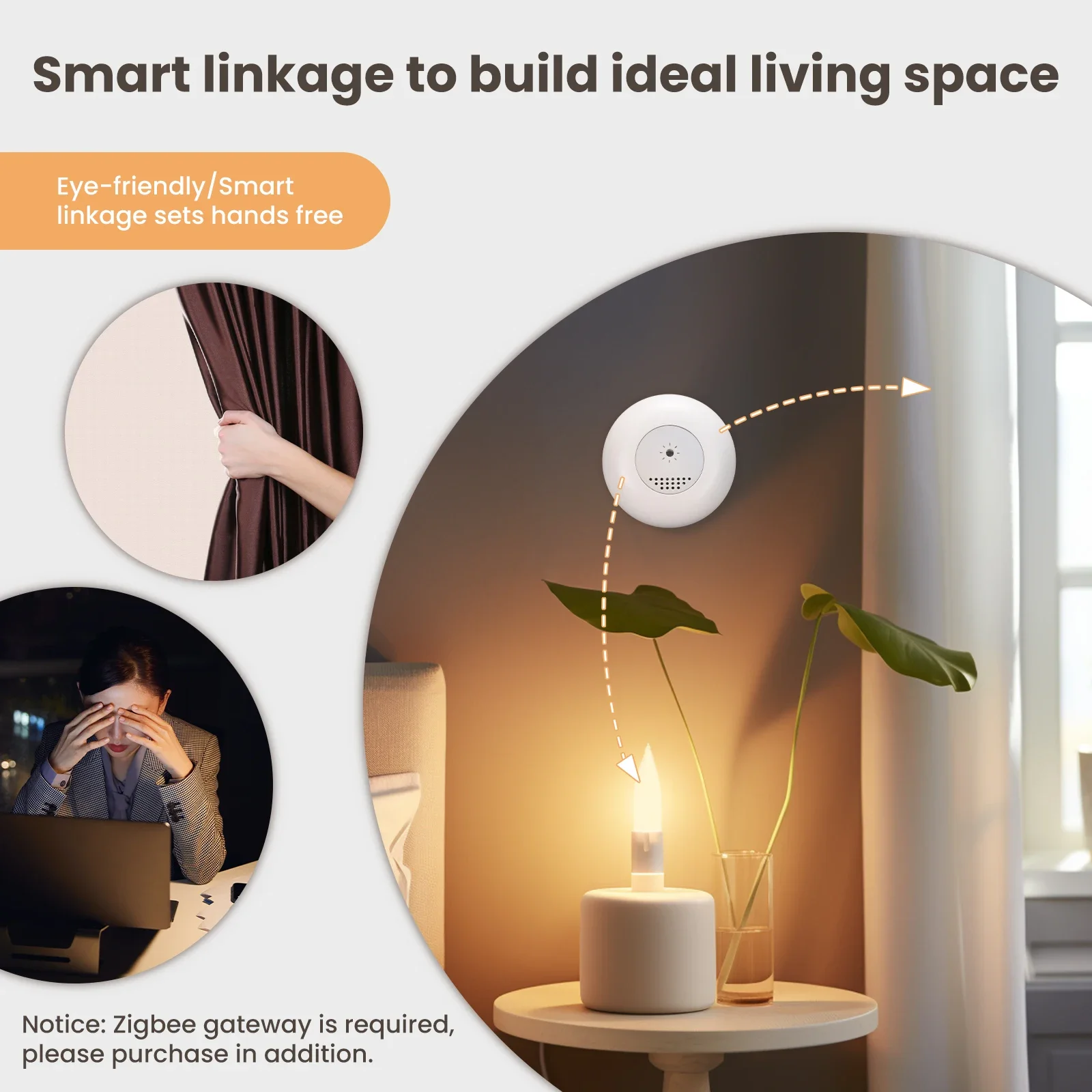 MOES Tuya Zigbee Smart Light S - Home Automation Technology review and price