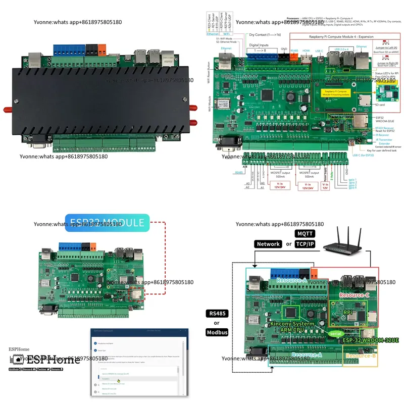 KC868-Server Ethernet Wifi RS2 - Diy Home Automation Server review and price
