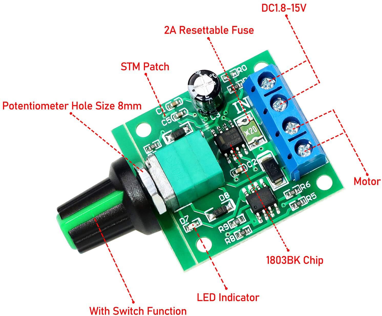 2PCS / 4PCS / 6PCS 1.8V 3V 5V  - Level Shifter 3.3V review and price
