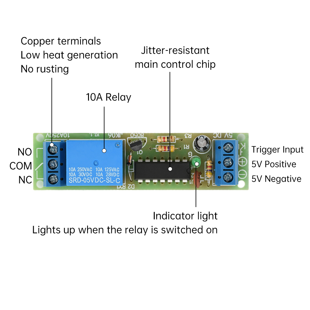DC 5V Flip-Flop Latch Relay Mo - Shelly Relay Module review and price