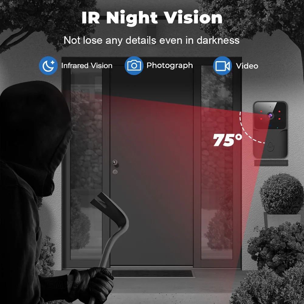 2026 WiFi Video Doorbell 1080P - Smart Doorbell Wired review and price