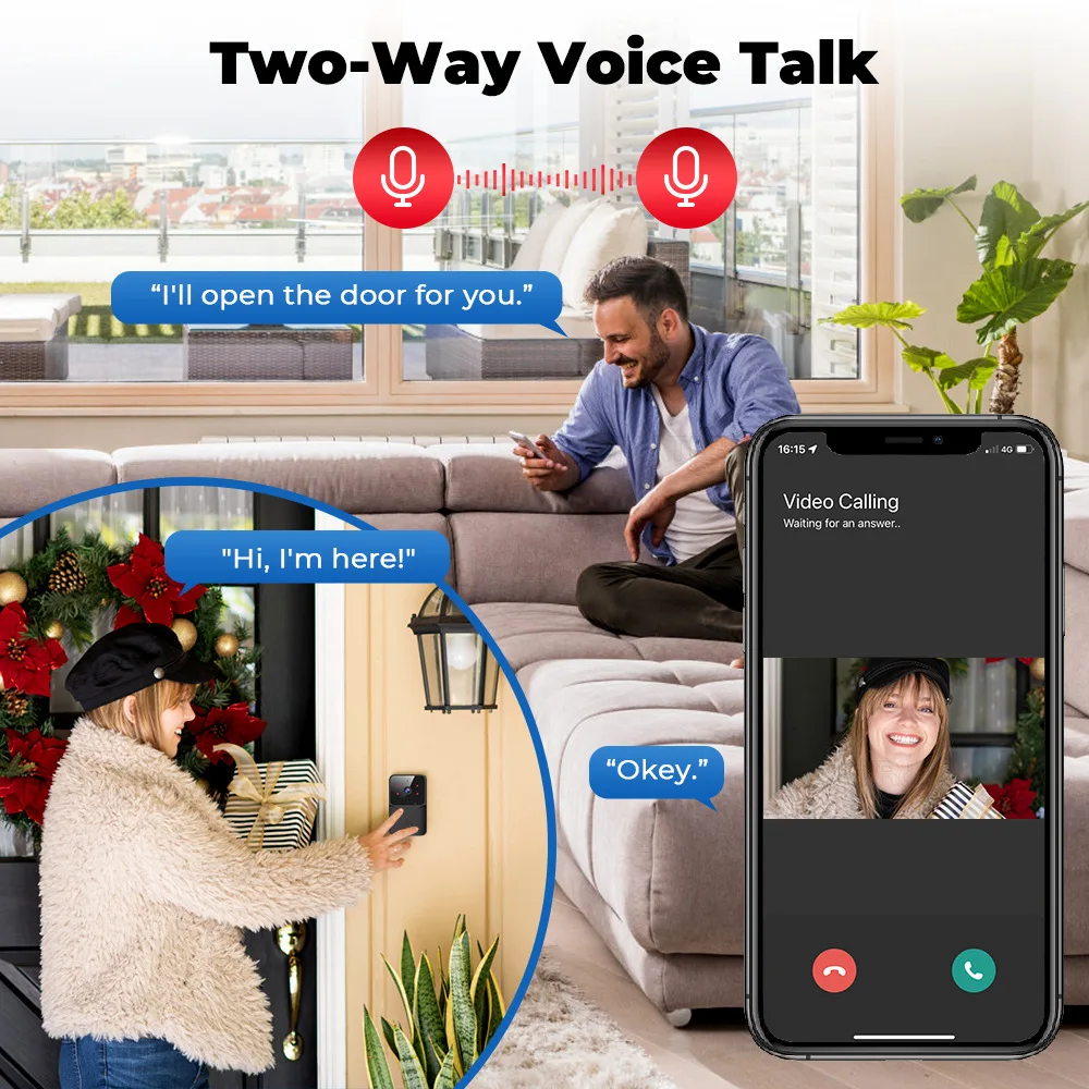2026 WiFi Video Doorbell 1080P - Smart Doorbell Wired review and price