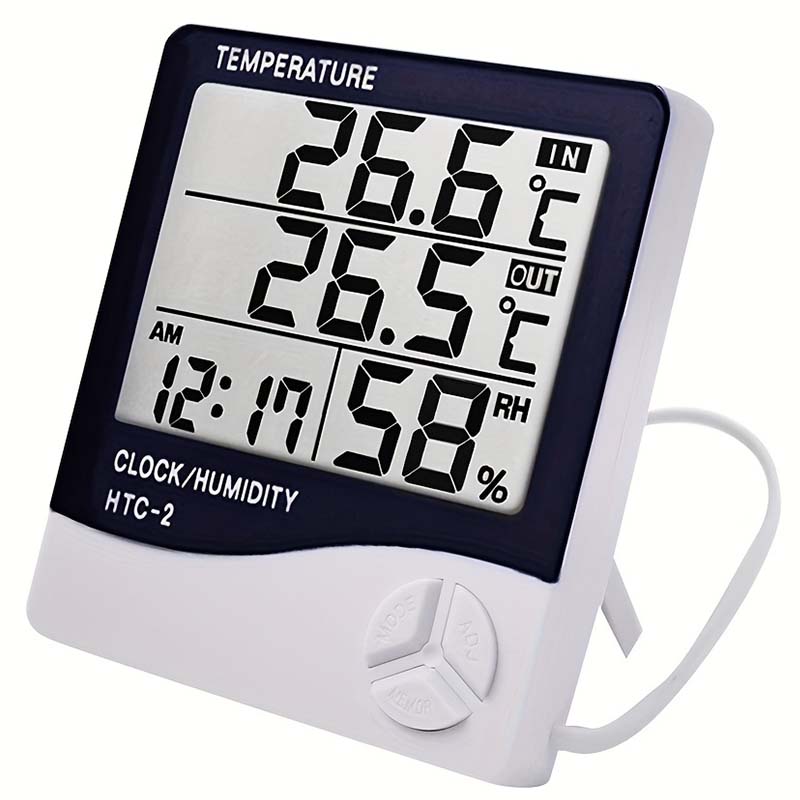 LCD Digital Thermometer Hygrom - Home Automation Industry review and price