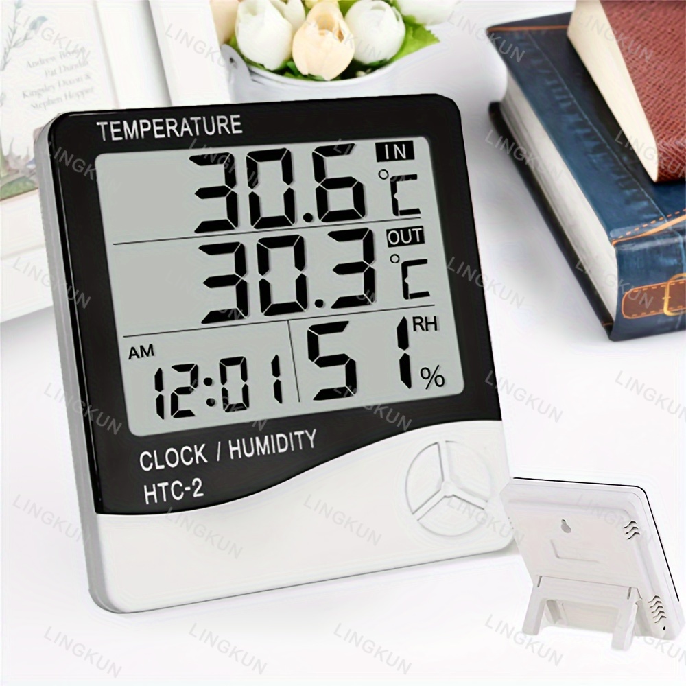 LCD Digital Thermometer Hygrom - Home Automation Industry review and price