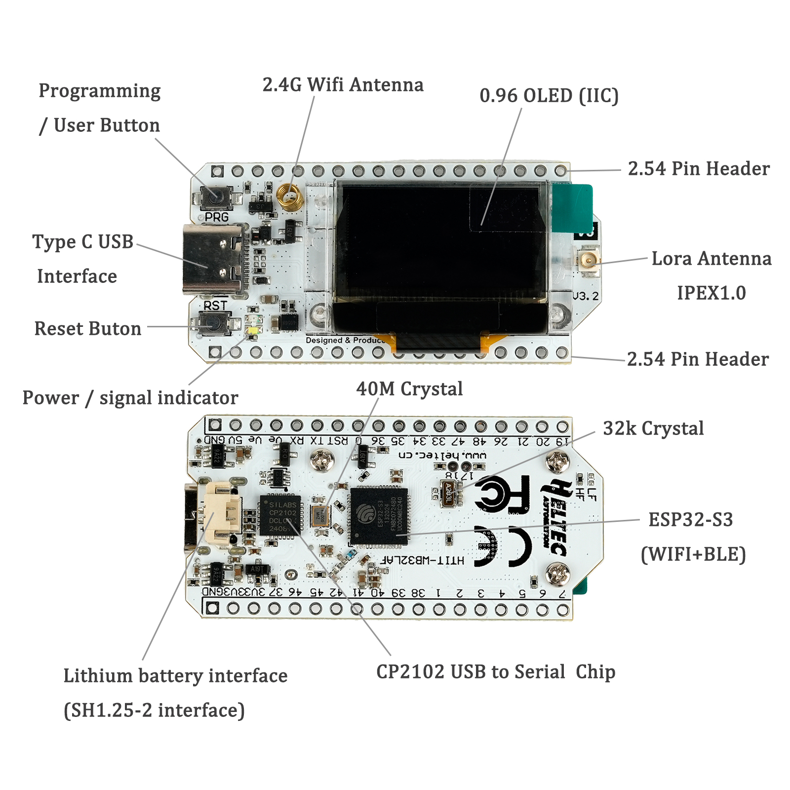 2Sets LoRa32 V3 868MHz 915MHz  - Home Automation With Arduino review and price