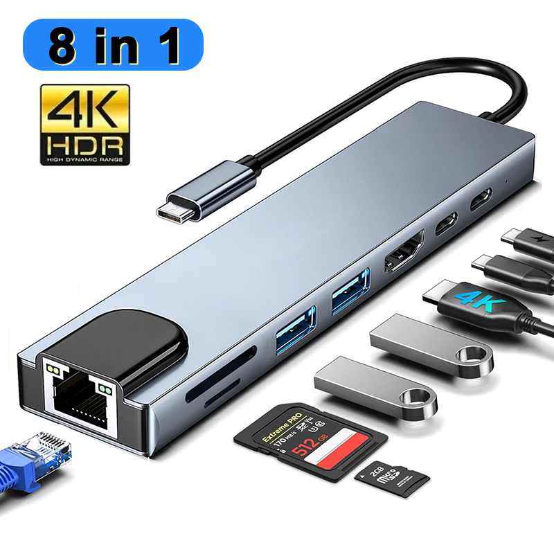 8 In 1 USB Type C Hub for MacB - Home Assistant Sd review and price