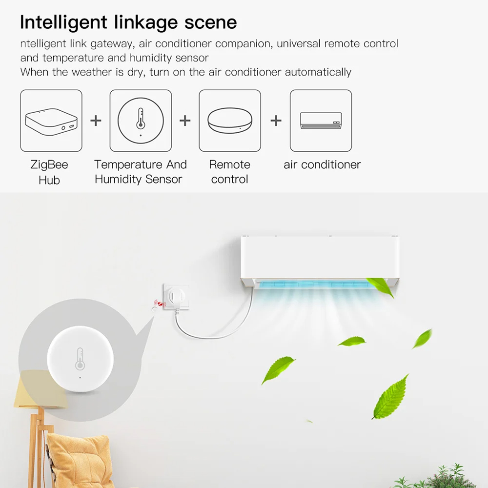 Tuya Smart Zigbee Temperature  - Home Automation Technology review and price
