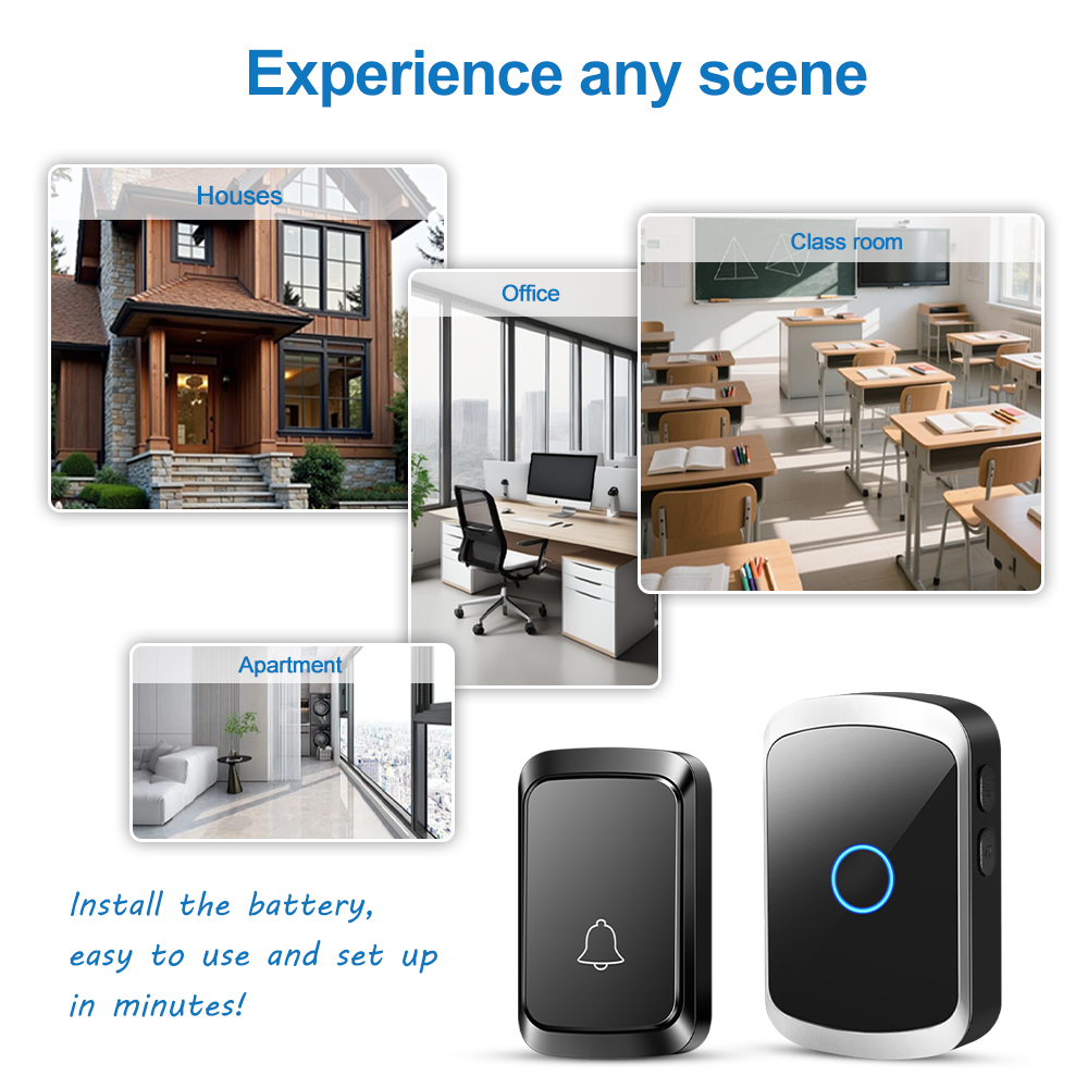 Smart Wireless Doorbell Door C - Smart Home Automation Diy review and price