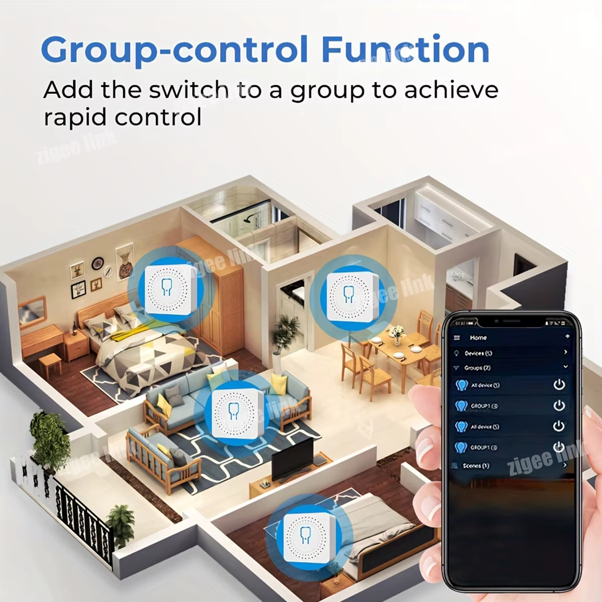 Zigbee3.0 WiFi Mini DIY Smart  - Smart Home Automation Diy review and price
