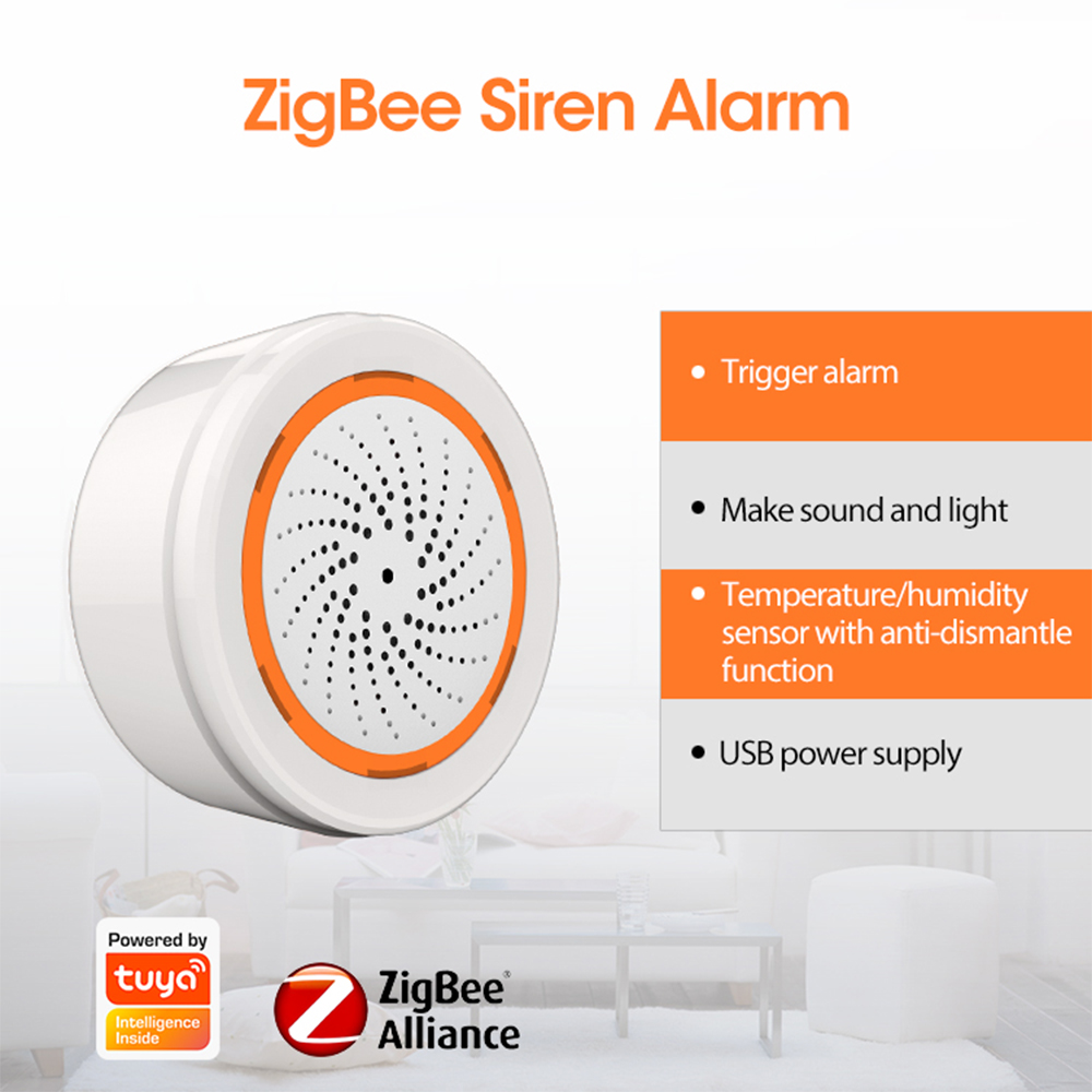 NEO-Tuya Zigbee Siren Gateway  - Home Automation Technology review and price