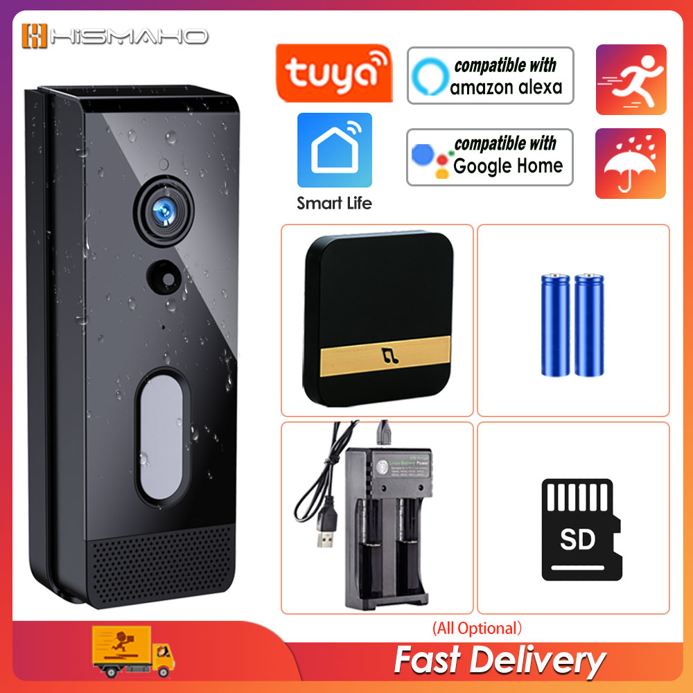 Tuya WiFi Doorbell Camera Outd - Smart Doorbell Wired review and price