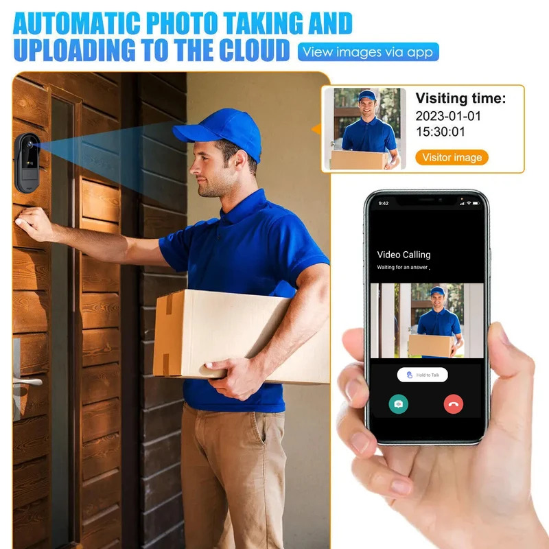 Tuya WiFi doorbell  2-way HD 1 - Smart Doorbell Wired review and price