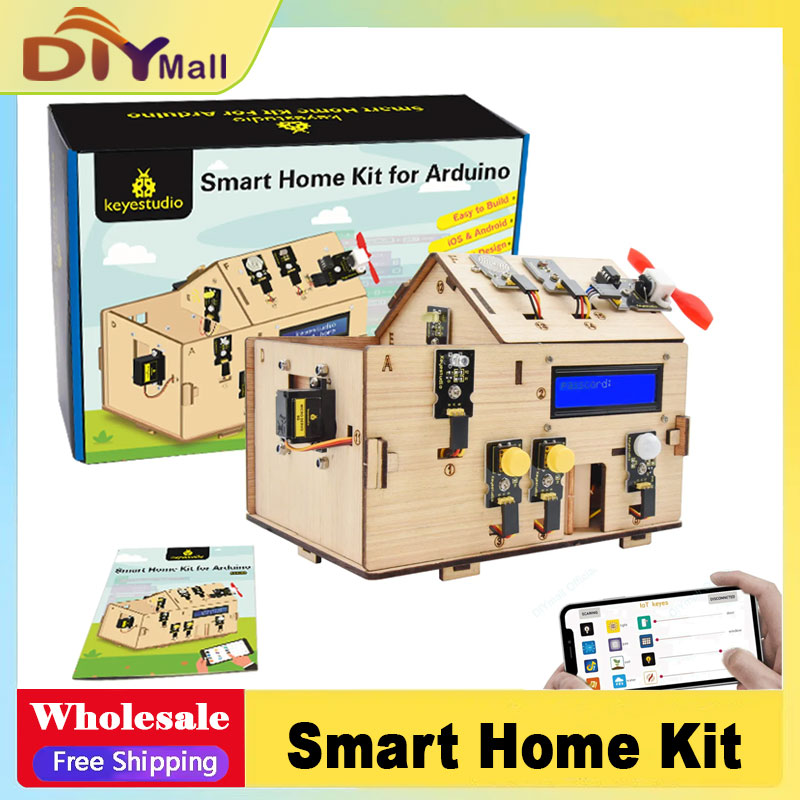 Keyestudio Smart IoT Home Kit  - Home Automation Diy review and price