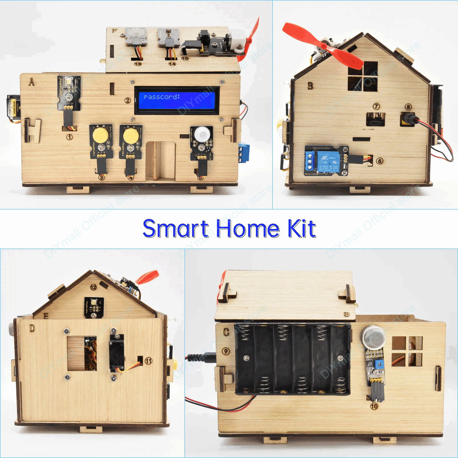Keyestudio Smart IoT Home Kit  - Home Automation Diy review and price