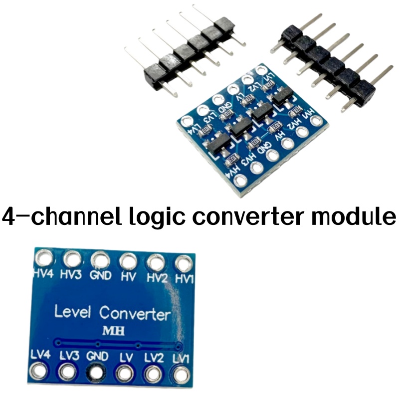 4-Channel Logic Level Converte - Level Shifter 3.3V review and price