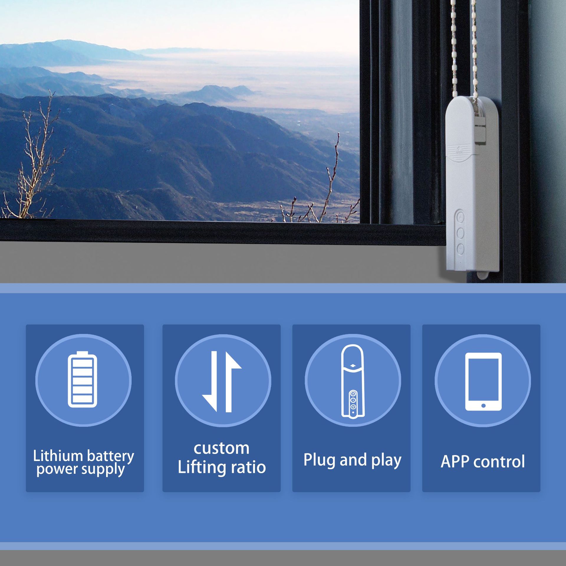WiFi Electric Blind Roller Mot - Home Automation Technology review and price