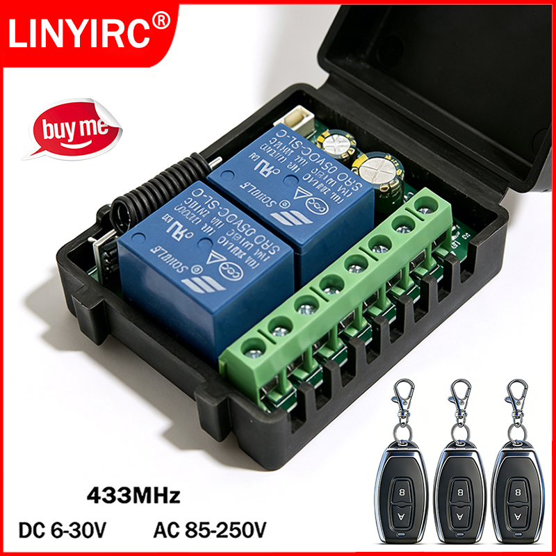 DC 9V 12V 24V AC 85-250V 2CH R - 433Mhz Receiver Module review and price