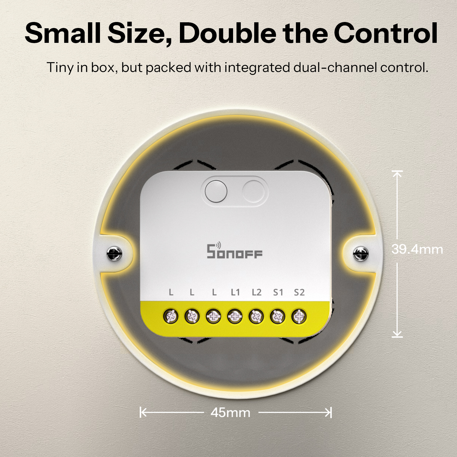 SONOFF MINI DUO-L 2-Gang Zigbe - Sonoff Basic Switch review and price