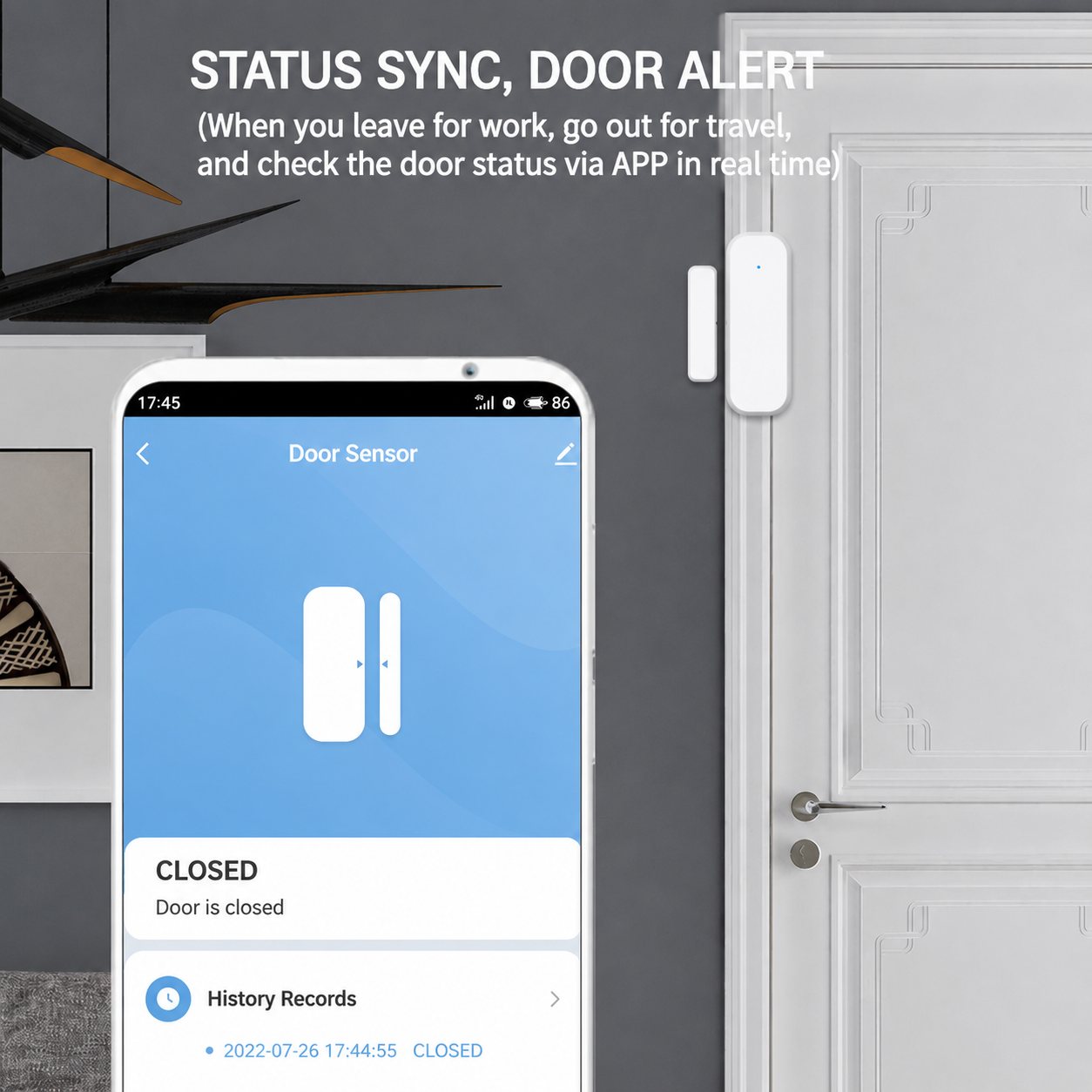 Tuya Wi-Fi Smart Door And Wind - Home Automation Technology review and price