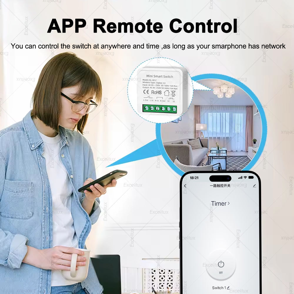 16A Zigbee 3.0 Mini Smart DIY  - Smart Home Automation Diy review and price