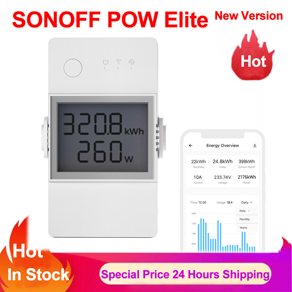 SONOFF POW Elite Smart Power M - Sonoff Basic Switch review and price