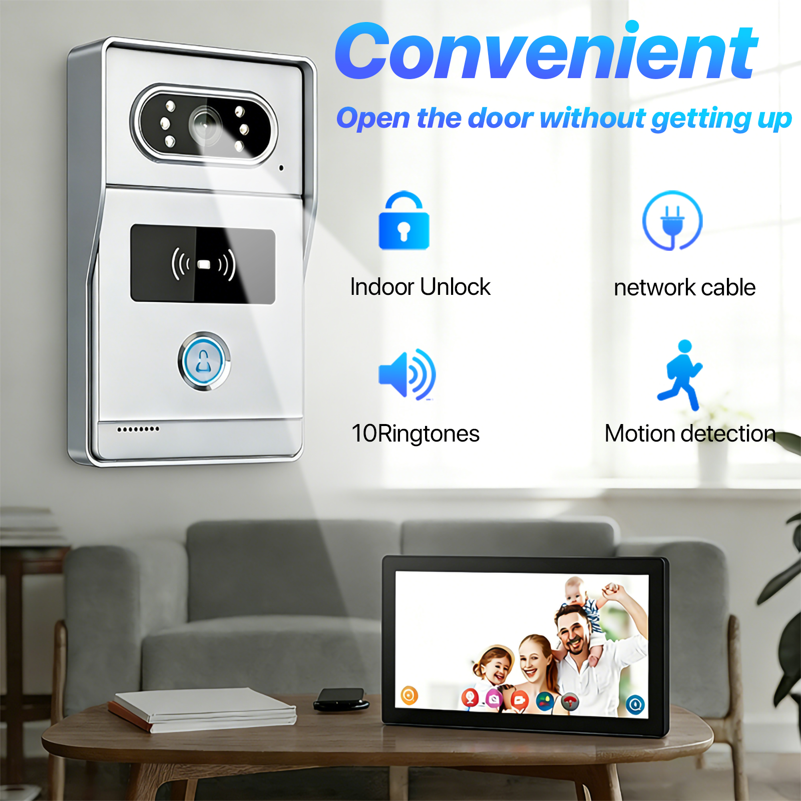 Tuya Smart Video Intercom 10.1 - Smart Doorbell Wired review and price