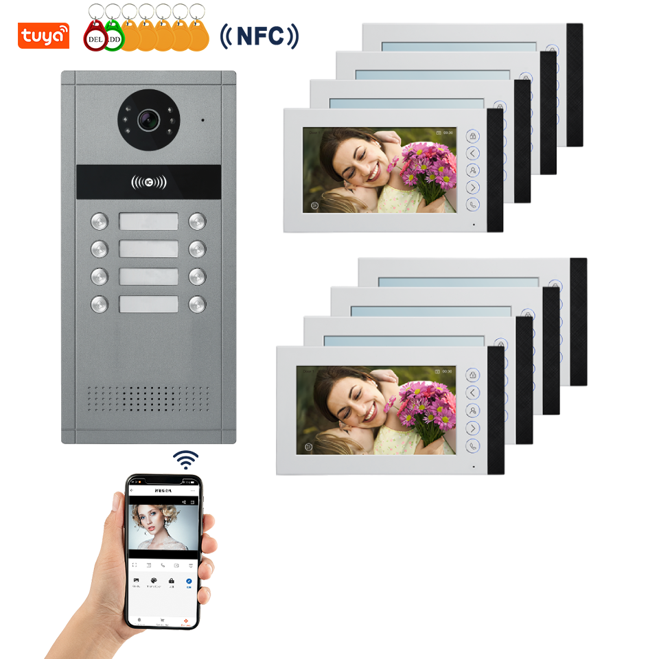 2-24 Units Tuya Smart Video Do - Smart Doorbell Wired review and price