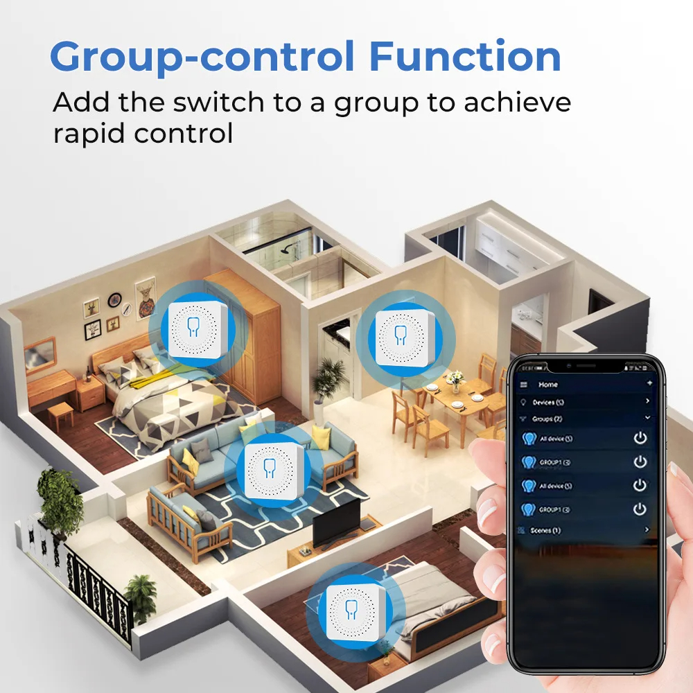 For Tuya Mini Smart WiFi Switc - Home Automation Diy review and price