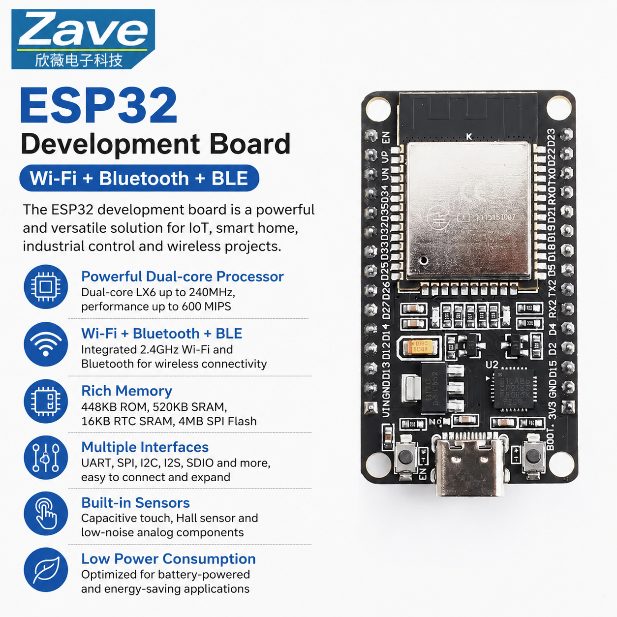 ESP32 WiFi Bluetooth Developme - Level Shifter 3.3V review and price