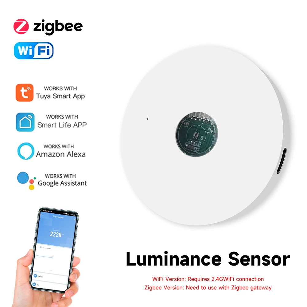 Tuya WiFi/ZigBee Light Sensor  - Home Automation Technology review and price