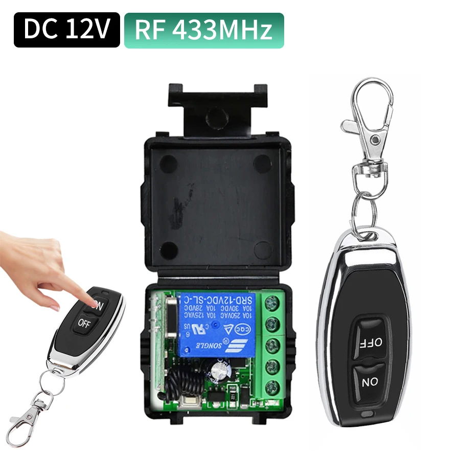 RF433MHz Wireless Switch Build - 433Mhz Receiver Module review and price