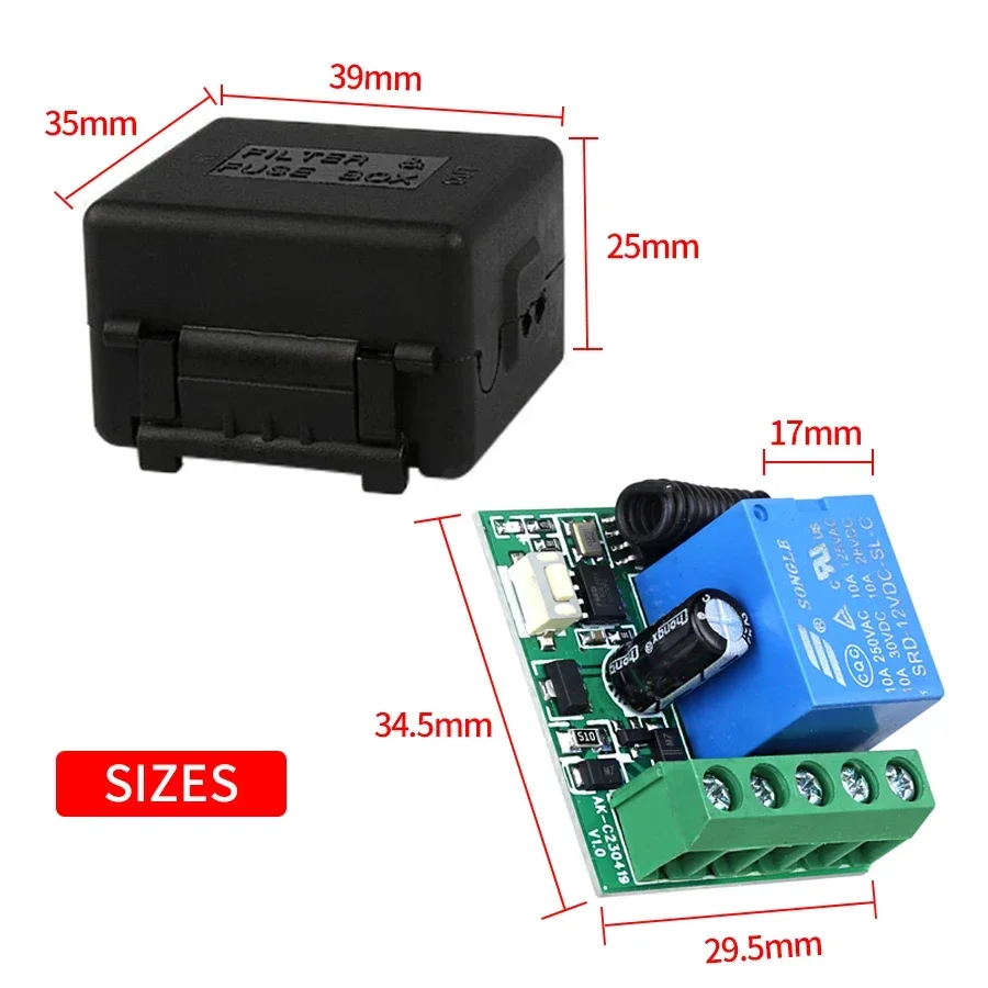 RF433MHz Wireless Switch Build - 433Mhz Receiver Module review and price
