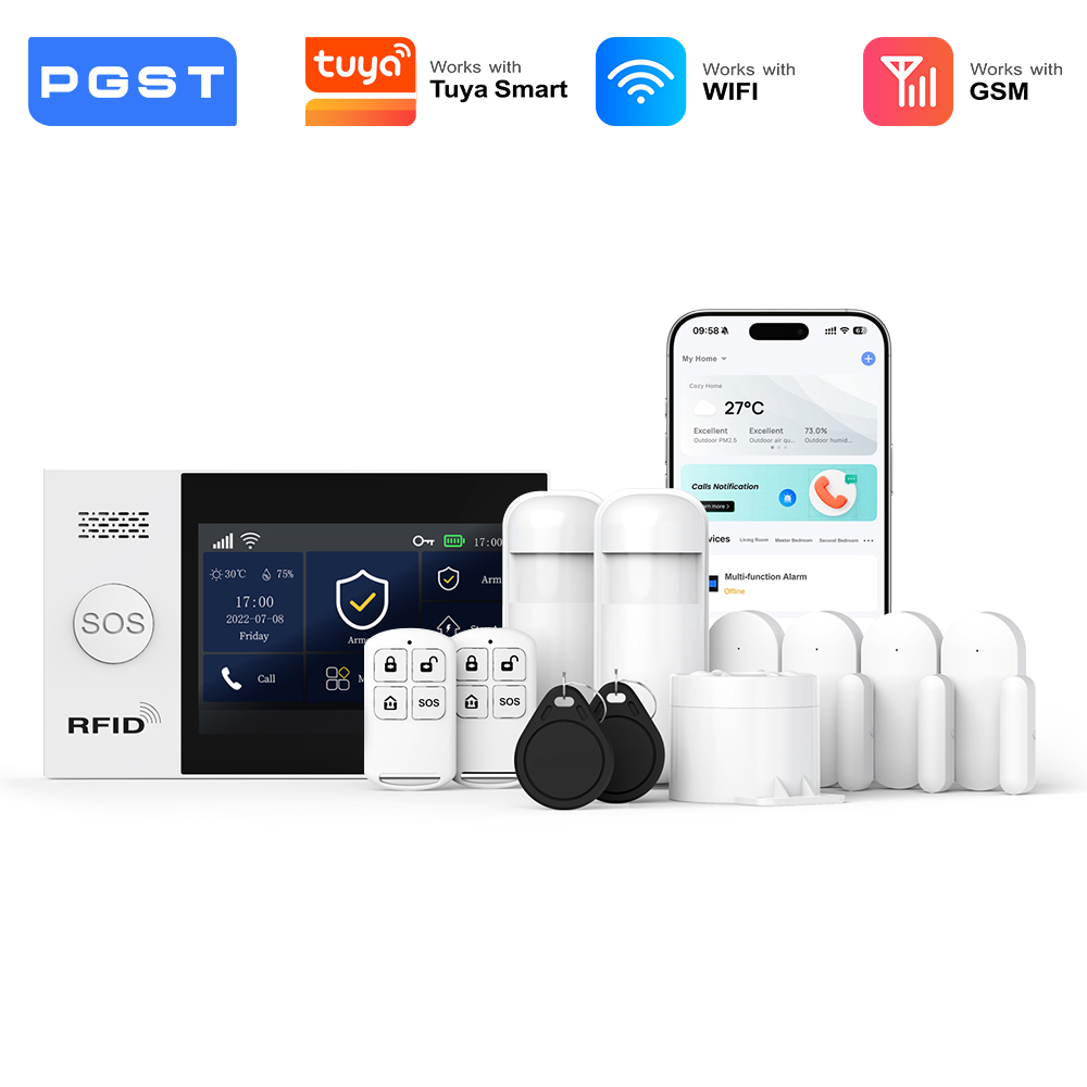 PGST 2G GSM WiFi Alarm System  - Smart Home Automation Diy review and price