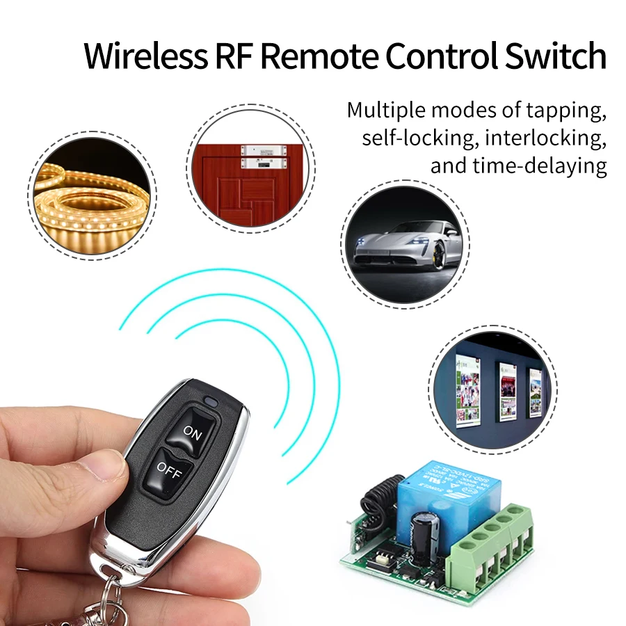 RF 433Mhz Universal Gate Remot - 433Mhz Receiver Module review and price