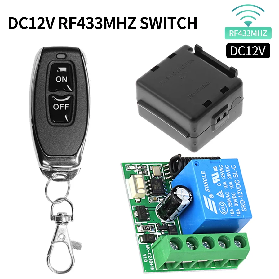 RF 433Mhz Universal Gate Remot - 433Mhz Receiver Module review and price