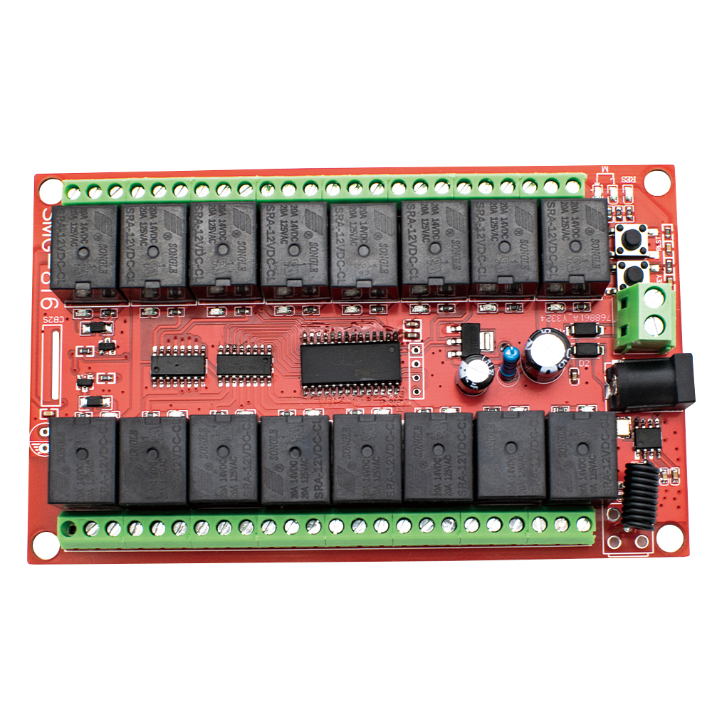 16CH 433MHz RF Wireless Remote - 433Mhz Receiver Module review and price