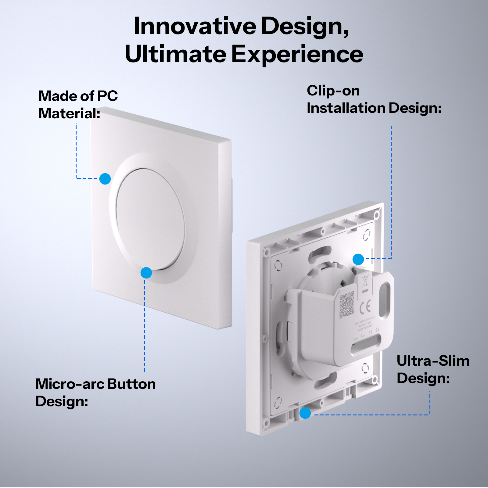 SONOFF E1GSL Wall Switch Enclo - Sonoff Basic Switch review and price