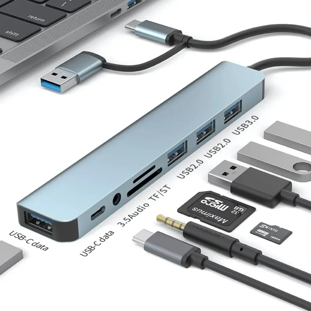 8 In 2 USB-C Hub With 3.0 SD/T - Home Assistant Sd review and price