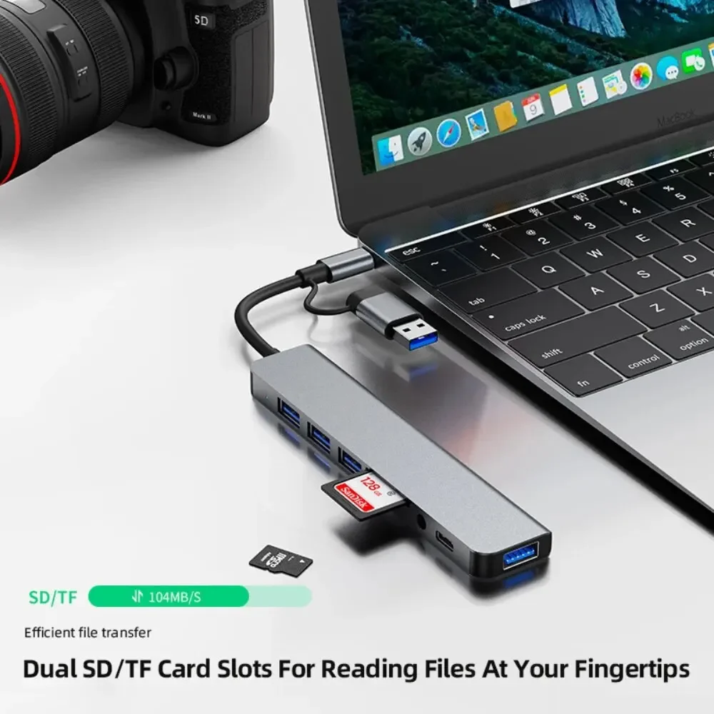 8 In 2 USB-C Hub With 3.0 SD/T - Home Assistant Sd review and price