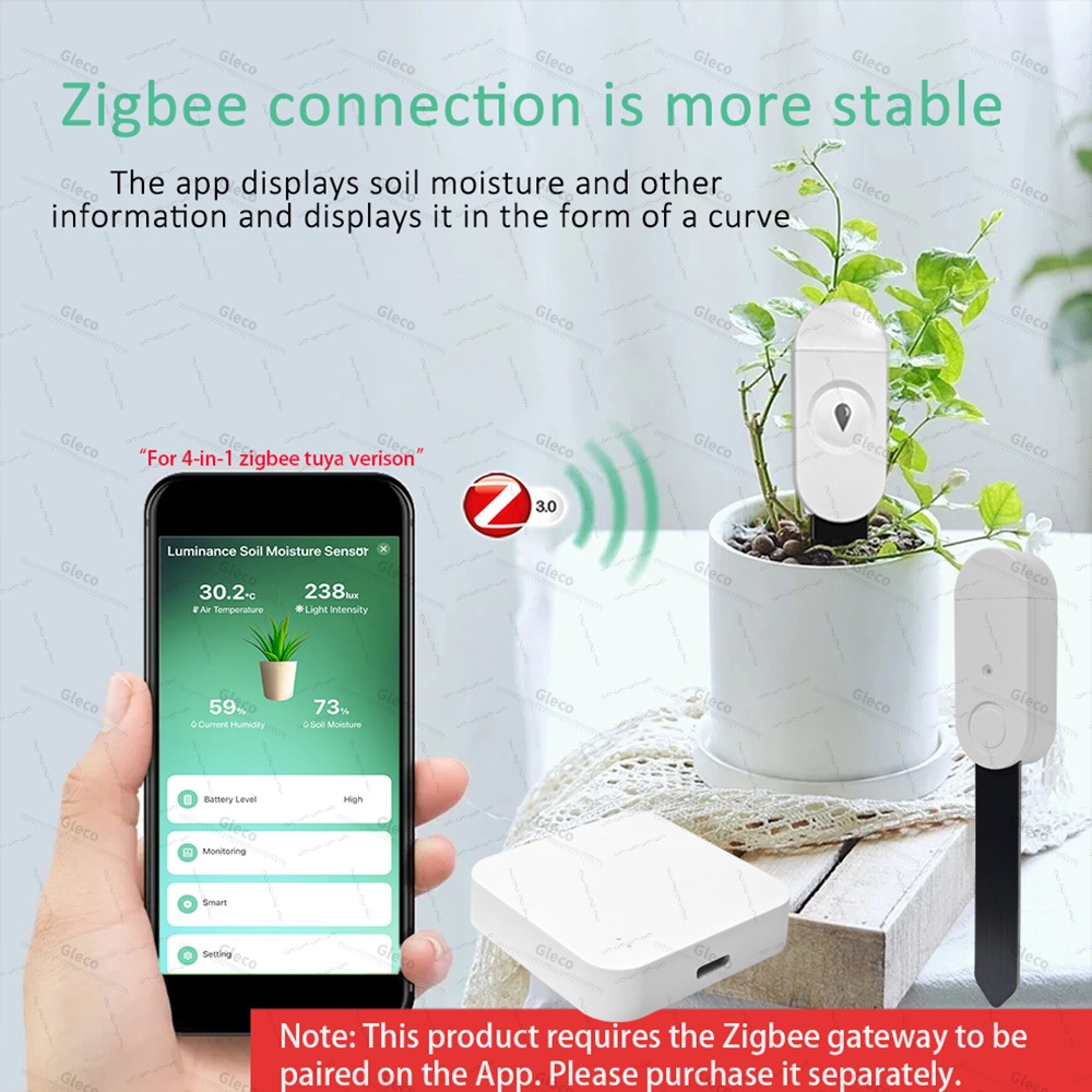 Zigbee Soil Moisture Sensor Me - Home Automation Technology review and price