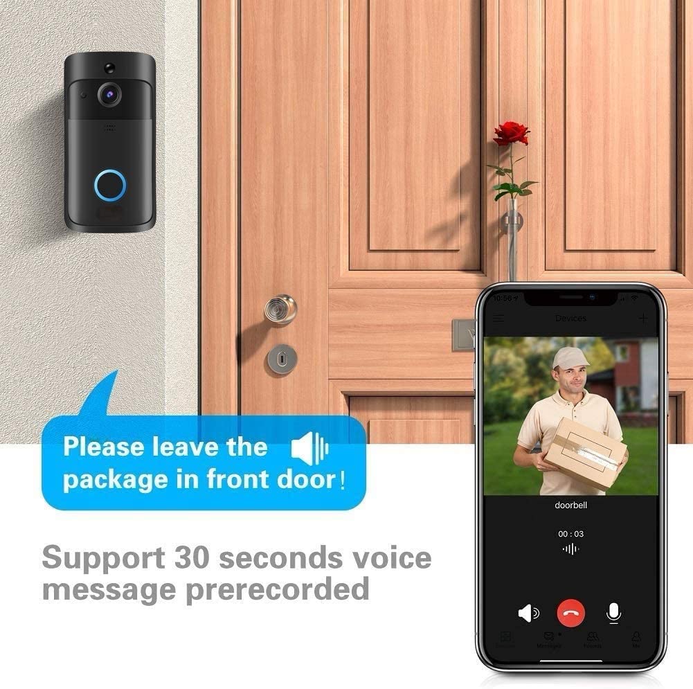 Video Doorbell Camera HD WiFi  - Smart Doorbell Wired review and price