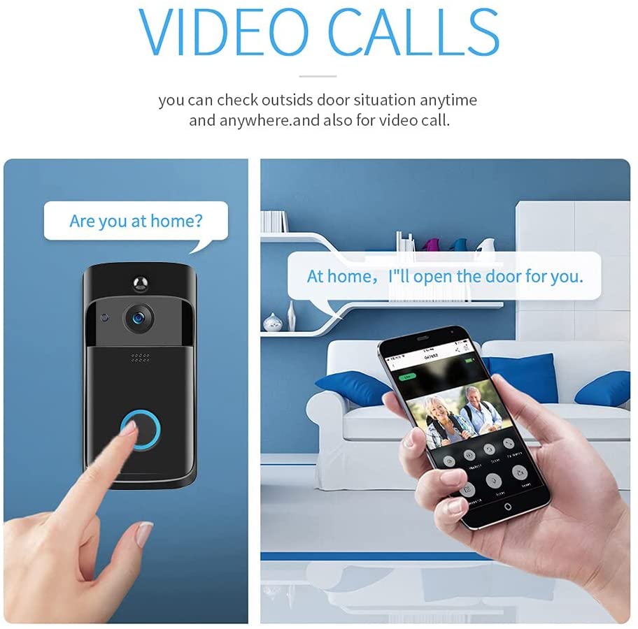 Video Doorbell Camera HD WiFi  - Smart Doorbell Wired review and price