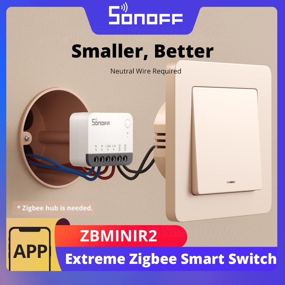 SONOFF ZBMINIR2 Extreme Zigbee - Sonoff Basic Switch review and price